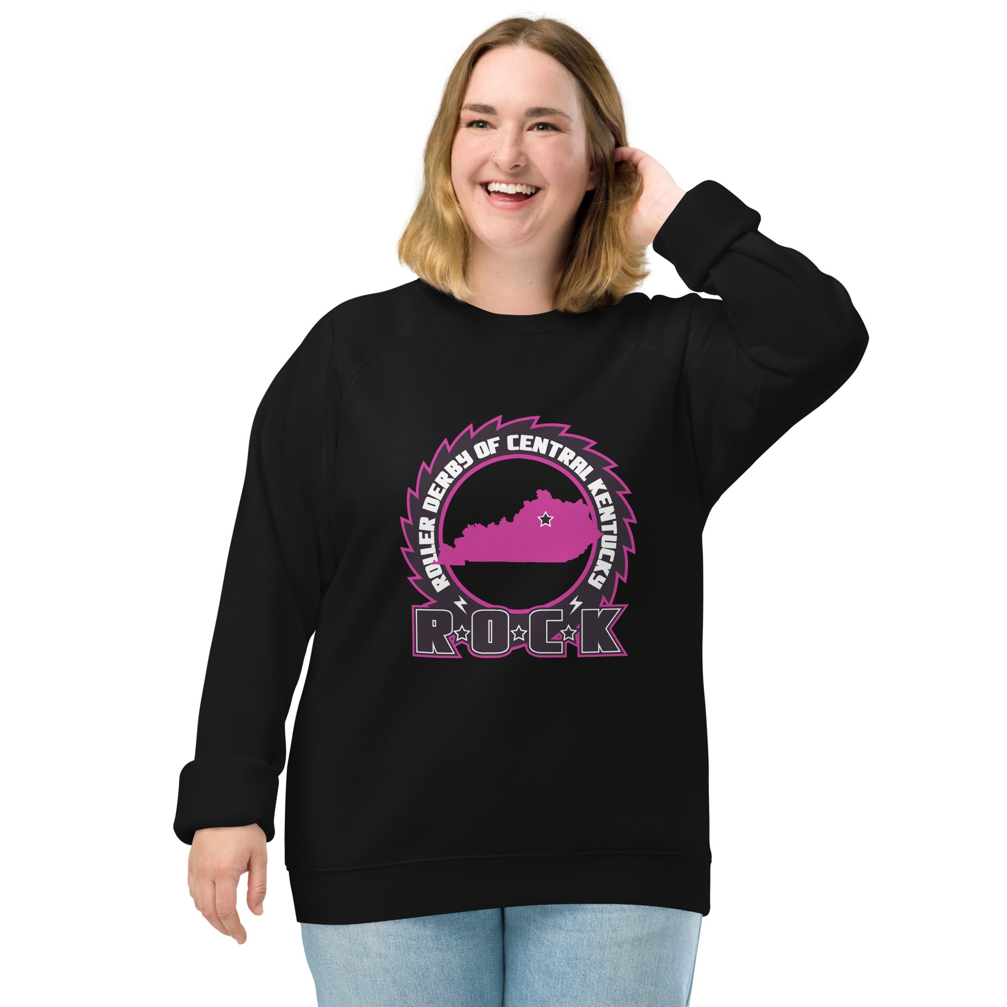 ROCK Organic Raglan Sweatshirt