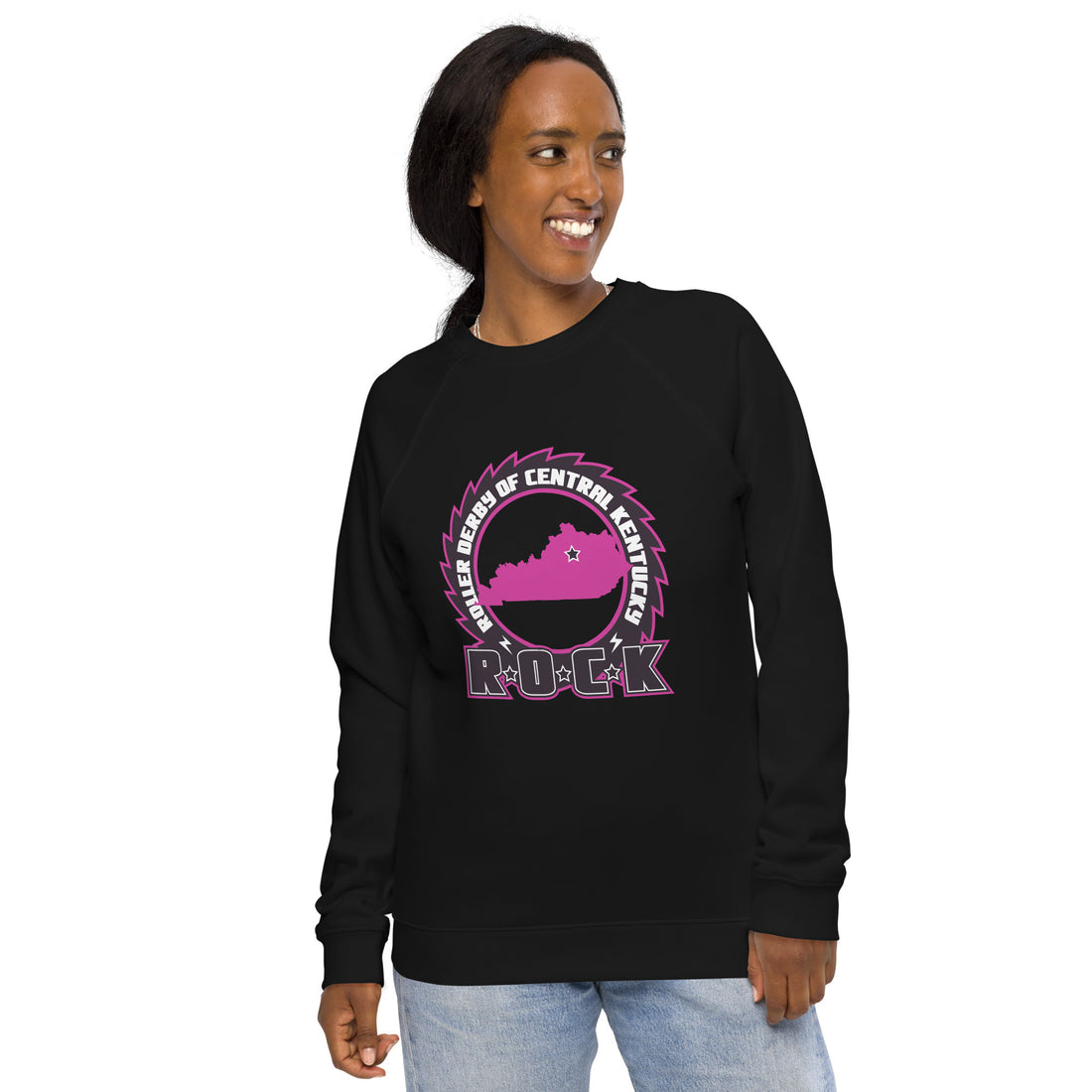 ROCK Organic Raglan Sweatshirt